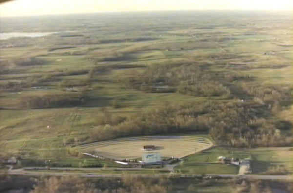 Crest Drive-In Theatre - Old Aerial From Carl Easlick